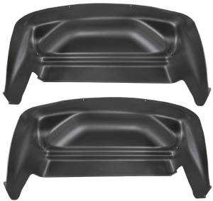 Husky Liners 07-13 Chevy/GMC Silverado/Sierra Black Rear Wheel Well Guards | 79001