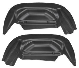 Husky Liners - Husky Liners 14-15 Chevy/GMC Silverado/Sierra Black Rear Wheel Well Guards | 79011 - Image 5