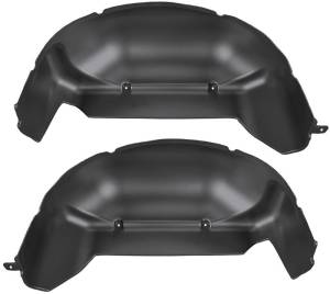 Husky Liners 11-14 Ford F-250/F-350 Super Duty Black Rear Wheel Well Guards | 79111