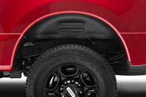 Husky Liners 2017 Ford F-250 Super Duty / 2017 Ford F-350 Super Duty Black Rear Wheel Well Guards | 79131 - Image 6