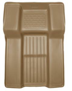 Husky Liners 07-10 GM Escalade/Tahoe/Yukon WeatherBeater Tan Walkway (2nd Row Bucket) Floor Liners | 81243 - Image 4