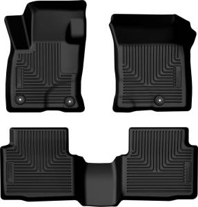 Husky Liners 24-25 Ford Escape Weatherbeater Front & 2nd Seat Floorliner (3pc Set) - Blk | 95331