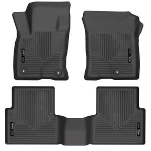 Husky Liners 21-22 Ford Bronco Sport WeatherBeater Front & 2nd Seat Floor Liners (Black) | 95341
