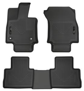 Husky Liners 2019 Toyota RAV4 Weatherbeater Black Front & 2nd Seat Floor Liners | 95501