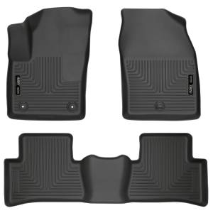 Husky Liners - Husky Liners 2018 Toyota CH-R Weatherbeater Black Front & 2nd Seat Floor Liners | 95651 - Image 2