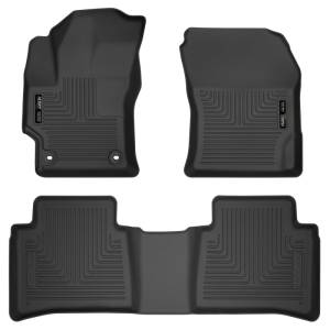 Husky Liners 2020 Toyota Corolla Weatherbeater Black Front & 2nd Seat Floor Liners | 95751