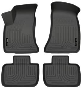 Husky Liners 11-12 Dodge Charger/Chrysler 300 WeatherBeater Combo Black Floor Liners | 98061 - Image 4