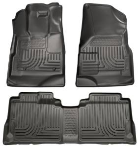 Husky Liners - Husky Liners 10-12 Chevy Equinox/GMC Terrain WeatherBeater Combo Black Floor Liners | 98131 - Image 5