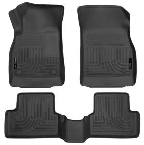 Husky Liners - Husky Liners 11-12 Chevrolet Cruze WeatherBeater Combo Black Floor Liners | 98161 - Image 3