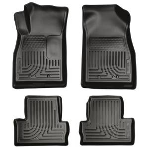 Husky Liners - Husky Liners 11-12 Chevrolet Volt WeatherBeater Combo Black Floor Liners | 98181 - Image 2