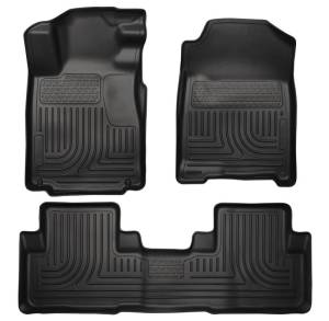 Husky Liners 10-12 Ford Mustang WeatherBeater Combo Black Floor Liners | 98371