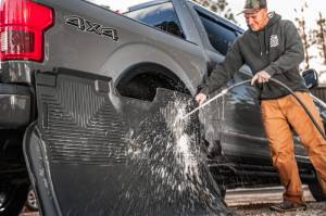 Husky Liners 08-10 Ford SD Crew Cab WeatherBeater Combo Black Floor Liners (w/o Manual Trans Case) | 98381 - Image 7