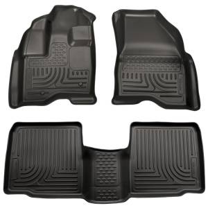 Husky Liners 10-13 Ford Taurus WeatherBeater Combo Black Floor Liners | 98701
