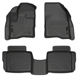 Husky Liners - Husky Liners 10-13 Ford Taurus WeatherBeater Combo Black Floor Liners | 98701 - Image 2