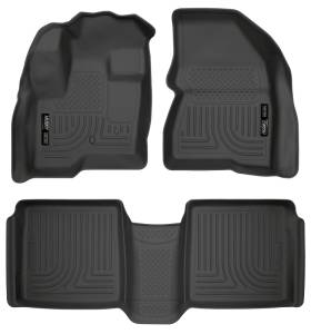Husky Liners 09-12 Ford Flex/10-12 Lincoln MKT WeatherBeater Combo Black Floor Liners | 98741