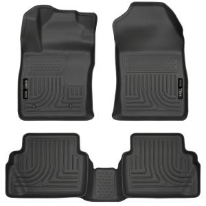 Husky Liners - Husky Liners 11-12 Ford Fiesta WeatherBeater Combo Black Floor Liners | 98751 - Image 5