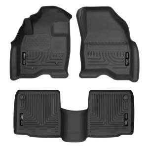 Husky Liners 11-12 Ford Explorer WeatherBeater Combo Black Floor Liners | 98761