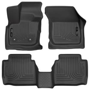 Husky Liners - Husky Liners 17 Ford Fusion / 17 Lincoln MKZ Black Front and 2nd Row Floor Liners | 98791 - Image 3