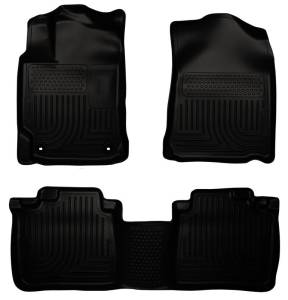 Husky Liners - Husky Liners 2012 Toyota Camry WeatherBeater Combo Black Floor Liners | 98901 - Image 2