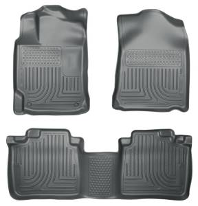 Husky Liners - Husky Liners 2012 Toyota Camry WeatherBeater Combo Gray Floor Liners | 98902 - Image 3