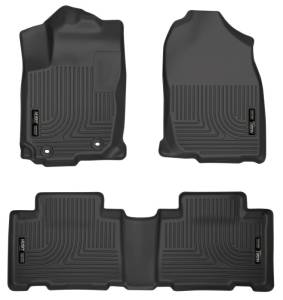 Husky Liners - Husky Liners 13 Toyota RAV4 Weatherbeater Black Front & 2nd Seat Floor Liners | 98971 - Image 2