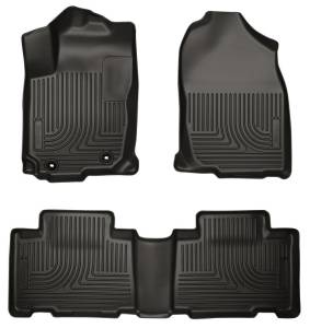 Husky Liners - Husky Liners 13 Toyota RAV4 Weatherbeater Black Front & 2nd Seat Floor Liners | 98971 - Image 4