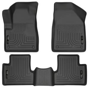 Husky Liners - Husky Liners 14 Jeep Cherokee WeatherBeater Black Front and Second Seat Floor Liners | 99031 - Image 5