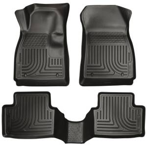 Husky Liners 14 Chevrolet Impala Weatherbeater Black Front & 2nd Seat Floor Liners | 99101 - Image 5