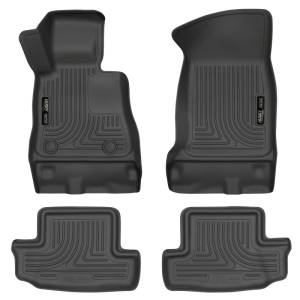 Husky Liners 16-17 Chevy Camaro WeatherBeater Front and Second Row Black Floor Liners | 99121 - Image 3