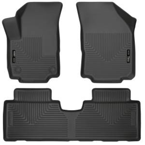 Husky Liners 18-23 Chevrolet Equinox Weatherbeater Black Front & 2nd Seat Floor Liners | 99131 - Image 2