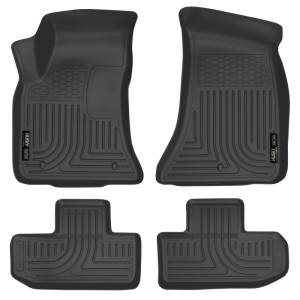 Husky Liners - Husky Liners 16-22 Dodge Challenger (RWD) Front & Second Row Black Floor Liners | 99171 - Image 3
