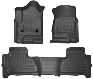 Husky Liners - Husky Liners 2015 Chevy/GMC Suburban/Yukon XL WeatherBeater Combo Black Front&2nd Seat Floor Liners | 99211 - Image 4