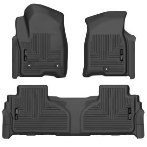 Husky Liners - Husky Liners 21-23 Suburban/Tahoe/Yukon/Yukon XL Weatherbeater Front & 2nd Seat Floor Liners - Black | 99241 - Image 2