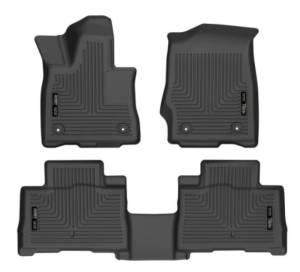 Husky Liners - Husky Liners 20-21 Lincoln Aviator w 2nd Row Bench/Buckets Weatherbeater Front/2nd Seat Liners - BLK | 99331 - Image 7