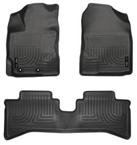 Husky Liners - Husky Liners 2012 Toyota Prius c WeatherBeater Combo Black Floor Liners | 99501 - Image 5