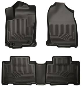 Husky Liners 14 Toyota Corolla Weatherbeater Black Front & 2nd Seat Floor Liners | 99521 - Image 4