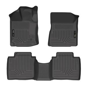 Husky Liners 12-13 Toyota Venza WeatherBeater Black Front & 2nd Seat Floor Liners | 99541 - Image 2