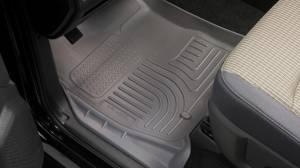 Husky Liners 2014 Toyota Tundra Double Cab Pickup WeatherBeater Black Front & 2nd Seat Floor Liners | 99561 - Image 4