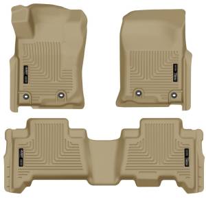 Husky Liners - Husky Liners 2013 Toyota 4Runner WeatherBeater Tan Front & 2nd Seat Floor Liners | 99573 - Image 2