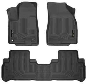 Husky Liners 14 Toyota Highlander Weatherbeater Black Front & 2nd Seat Floor Liners | 99601 - Image 1