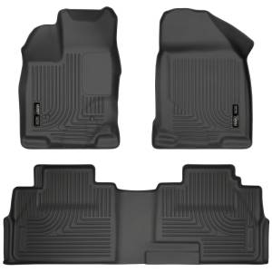 Husky Liners 07-13 Ford Edge / 07-13 Lincoln MKX Weatherbeater Black Front & 2nd Seat Floor Liners | 99761 - Image 5