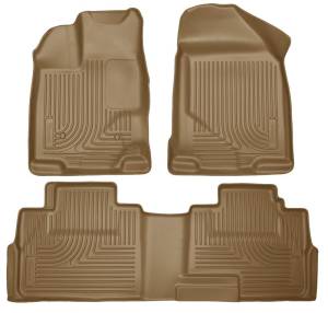 Husky Liners 07-13 Ford Edge / 07-13 Lincoln MKX Weatherbeater Tan Front & 2nd Seat Floor Liners | 99763 - Image 3