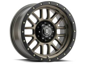 ICON Alpha 17x8.5 5x5 0mm Offset 4.75in BS 71.5mm Bore Bronze Wheel | 1217857347BR
