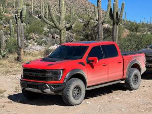 ICON Rebound 17x8.5 6x135 6mm Offset 5in BS 87.1mm Bore Satin Black Wheel | 1817856350SB - Image 2