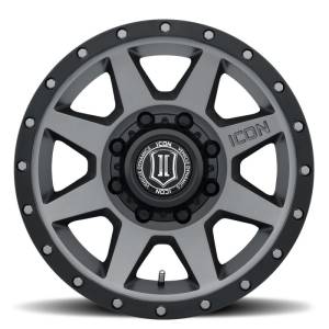ICON Rebound 17x8.5 8x170 6mm Offset 5in BS 125mm Bore Titanium Wheel | 1817858150TT - Image 4