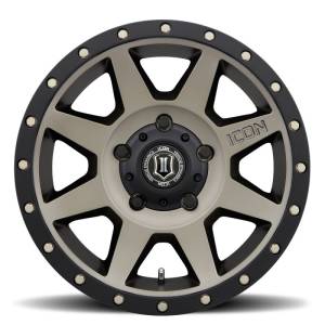 ICON Rebound 18x9 5x150 25mm Offset 6in BS 110.1mm Bore Bronze Wheel | 1818905560BR - Image 2