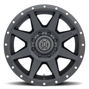 ICON Rebound 20x9 8x170 6mm Offset 5.25in BS Satin Black Wheel | 1820908152SB - Image 3