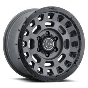 ICON Hammer Pro 17x8.5 / 5x150 / 25MM / 5.75in BS - Charcoal | 21017855557CH - Image 1