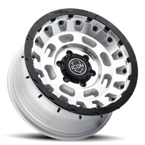 ICON Hammer Pro 17x8.5 / 5x150 / 25MM / 5.75in BS - Silver Machined | 21017855557SM - Image 6