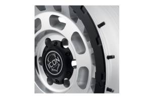 ICON Hammer Pro 17x8.5 / 5x150 / 25MM / 5.75in BS - Silver Machined | 21017855557SM - Image 10